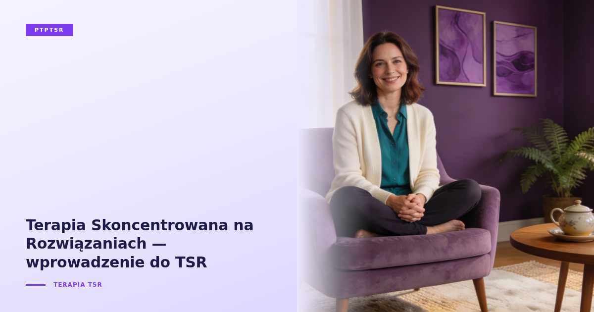 Terapia Skoncentrowana na Rozwiązaniach — wprowadzenie do TSR