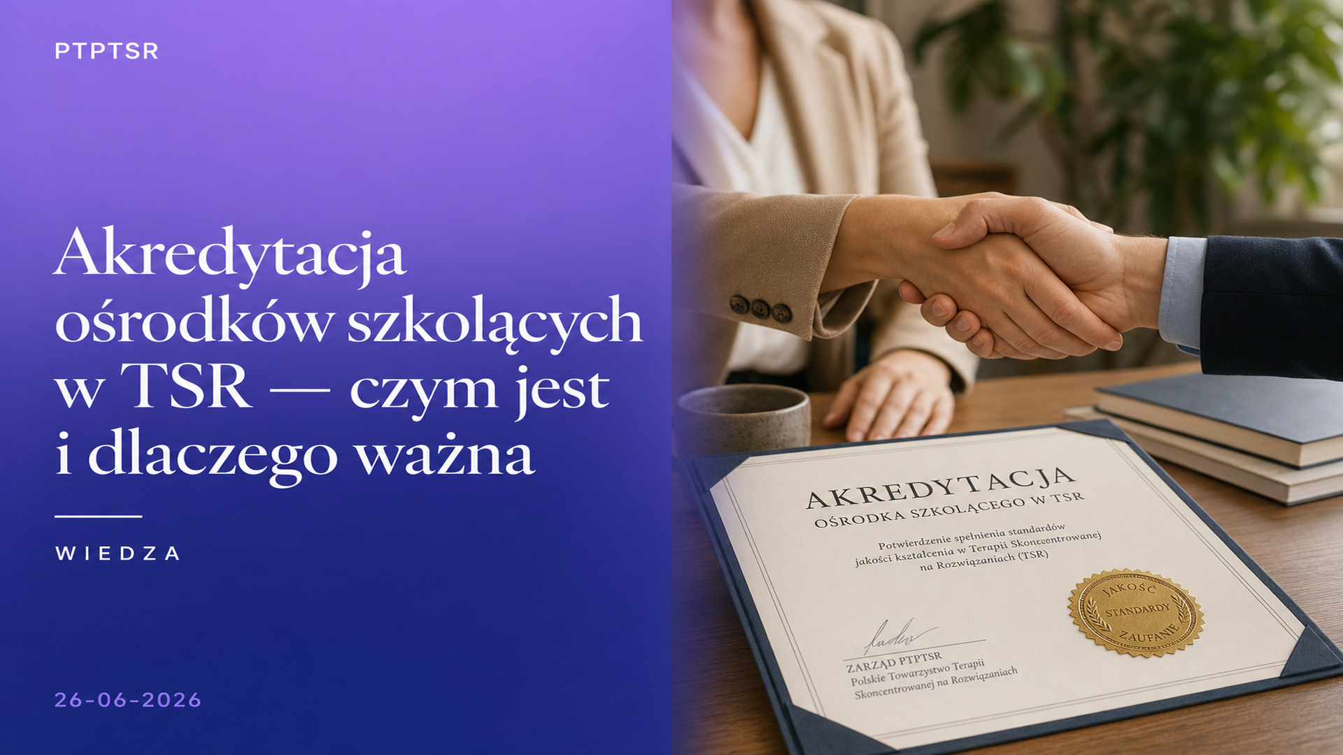 Akredytacja ośrodków szkolących w TSR — czym jest i dlaczego ważna