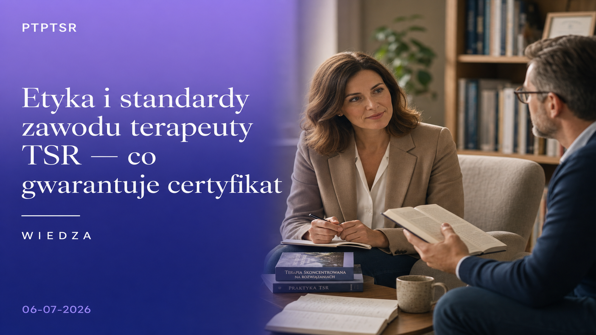 Etyka i standardy zawodu terapeuty TSR — co gwarantuje certyfikat