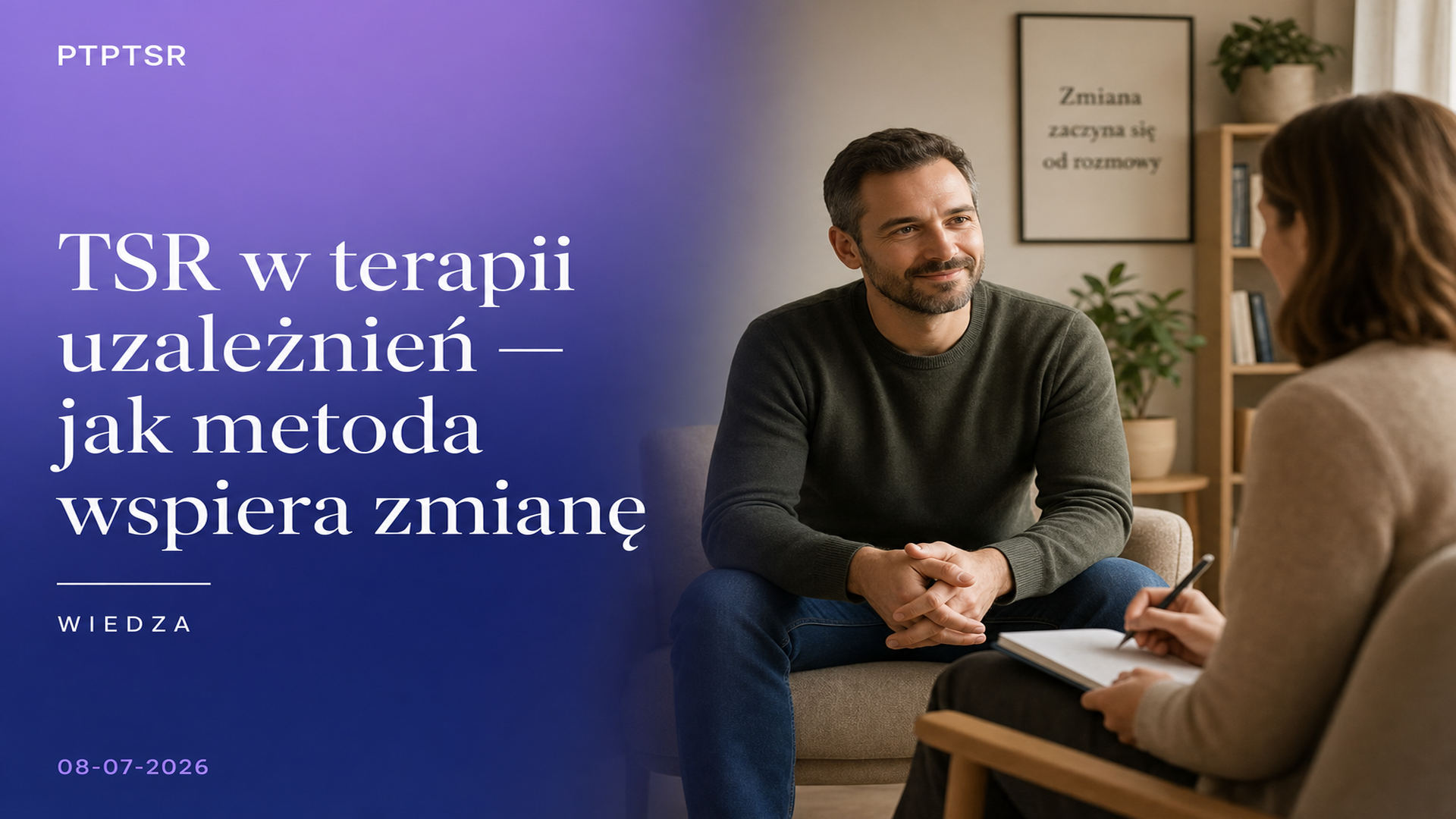 TSR w terapii uzależnień — jak metoda wspiera zmianę